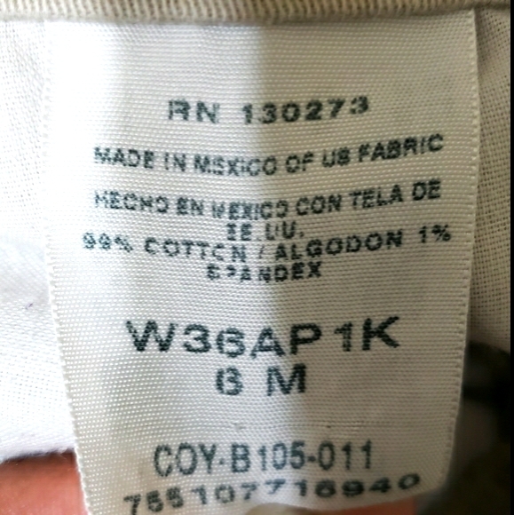 Riders by Lee Easy Care Khaki Pants - Picture 7 of 8